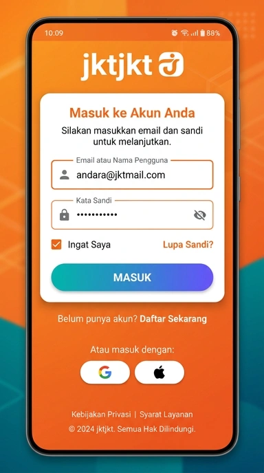 Masuk ke Akun jktjkt dengan Mudah